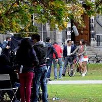 Salman Khan and Katrina Kaif in Ek Tha Tiger being shot on location at Trinity College Pictures | Picture 75351